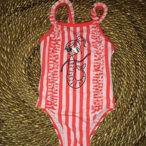 Gap Kids One Piece Swimsuit  with Silver Mermaid